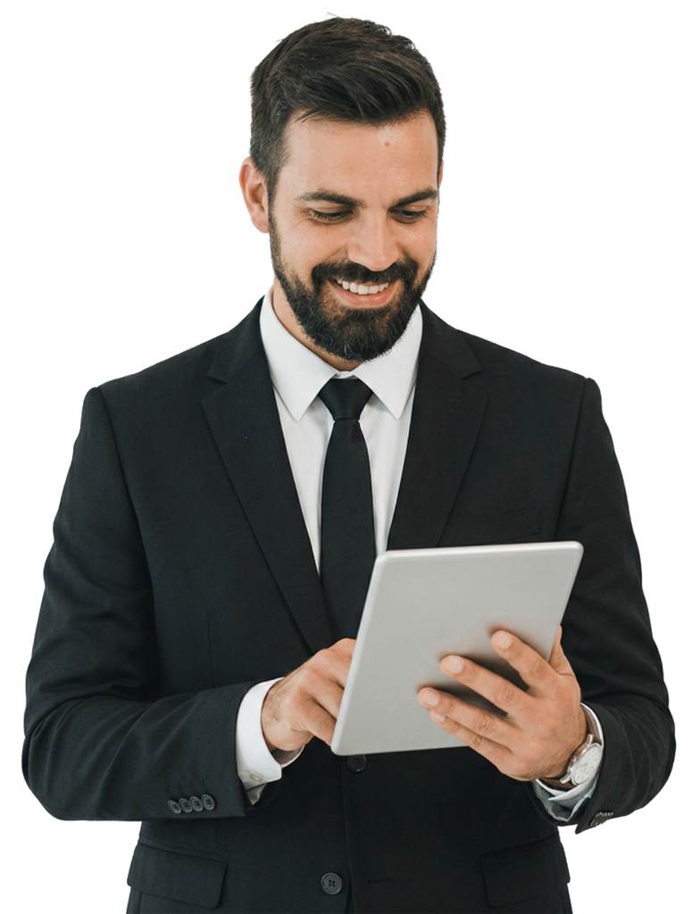 Trond Sundt — IT-konsulent med nettbrett