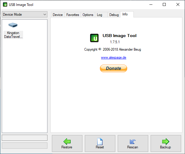 USB Image Tool